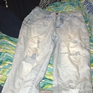 Light wash jeans size:11